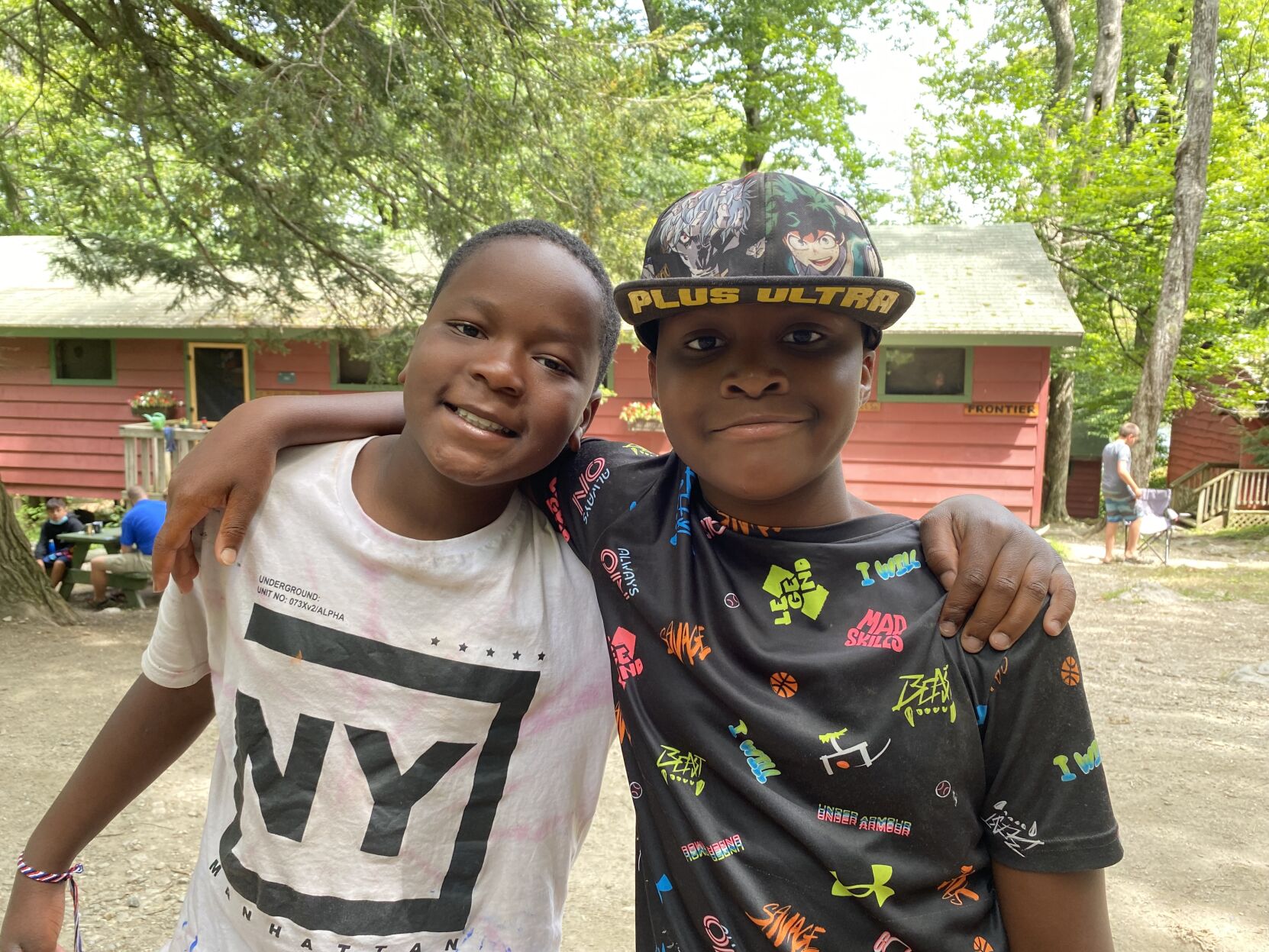 Campers enjoy the summer fun at Camp Hi-Rock in Mount Washington.